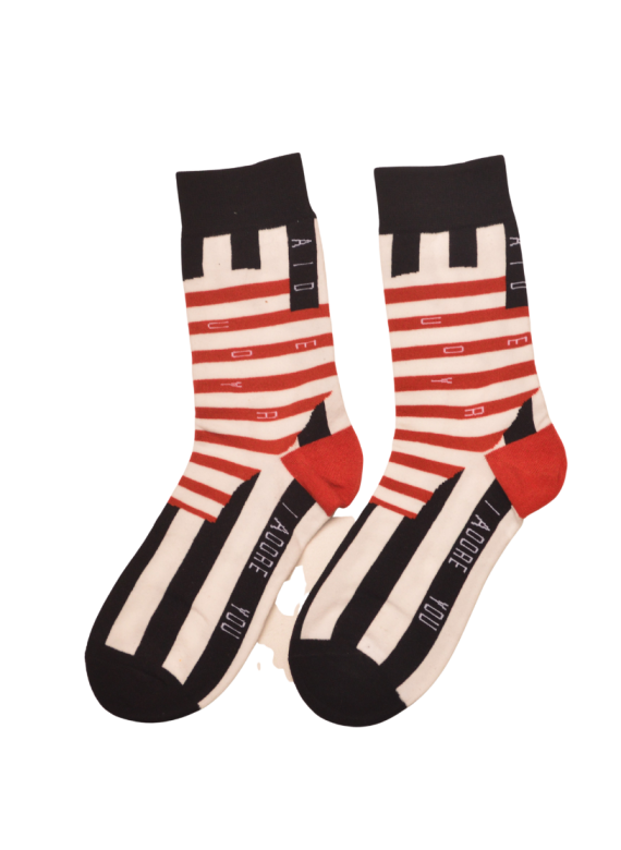 Unisex Κάλτσες με μοτίβο 95 % Βαμβάκι 70-079