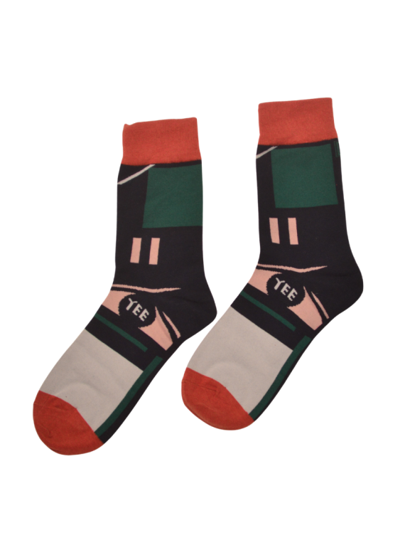 Unisex Κάλτσες με μοτίβο 95 % Βαμβάκι 70-084