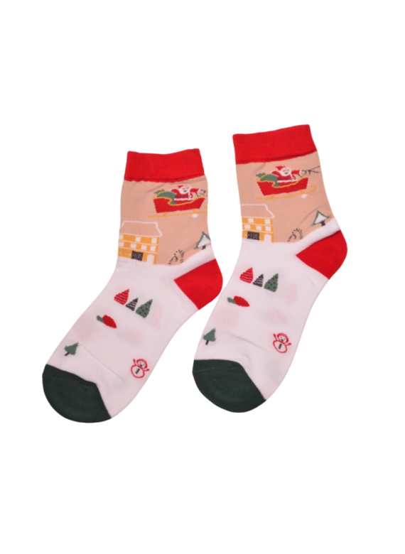 Χριστουγεννιάτικες Unisex Κάλτσες με μοτίβο 95 % Βαμβάκι 70-001